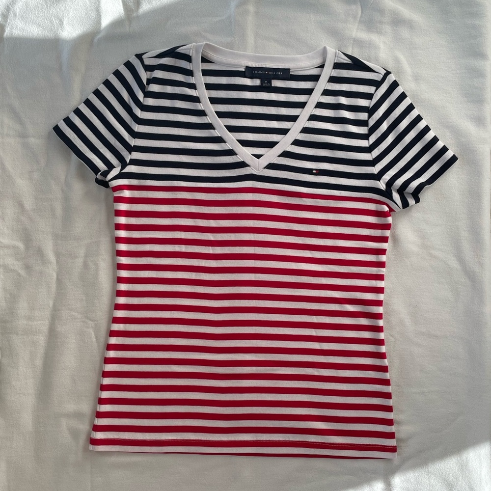 Tommy Hilfiger Fitted Short Sleeve Tee